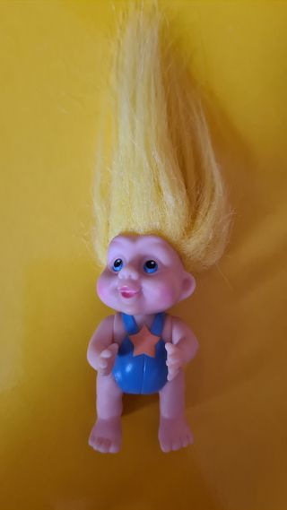 Vintage 1991 Applause Magic Troll Baby F