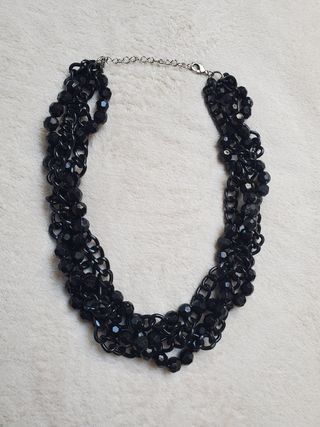 Collar vintage cadenas y bolitas