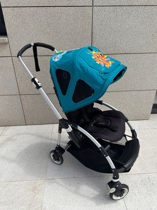 Bugaboo Bee 3/Saco gris melange/Capota Niark