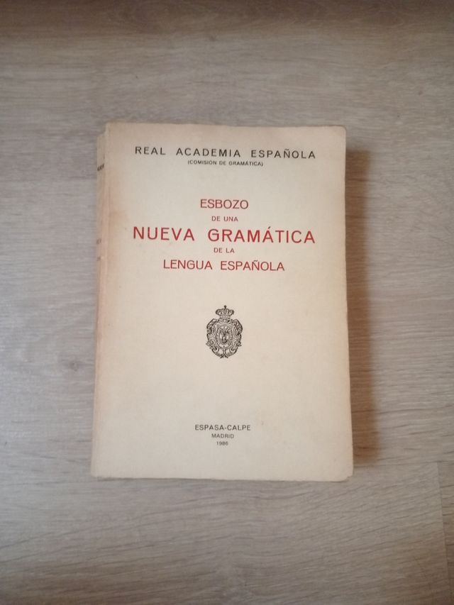 ESBOZO DE UNA NUEVA GRAMATICA