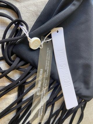 Mikoh swimwear bikini talla L negro