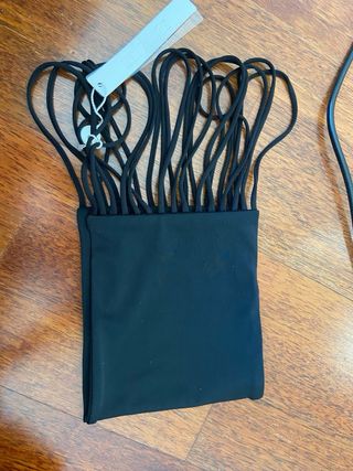 Mikoh swimwear bikini talla L negro