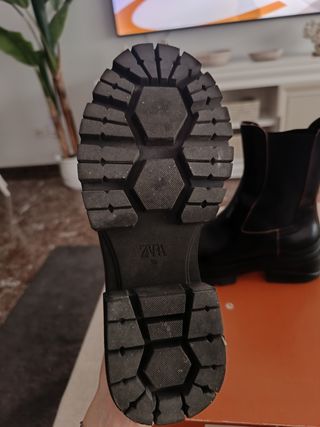 Botines Zara piel 