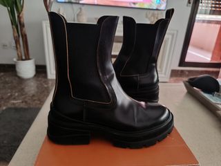 Botines Zara piel 