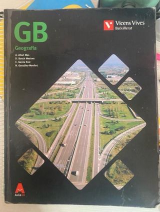 Llibre geografia batxillerat