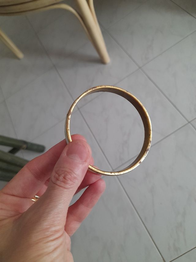 Bracciale madreperla e ottone