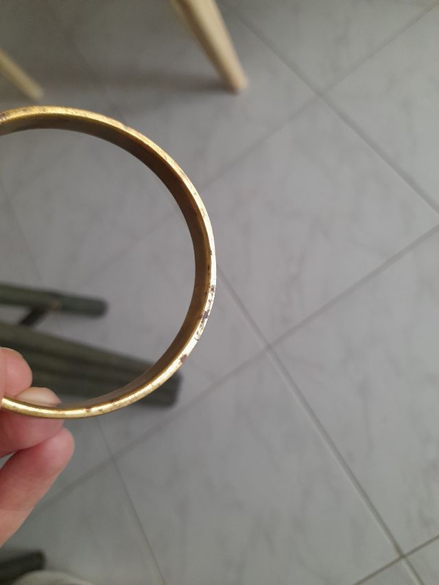 Bracciale madreperla e ottone