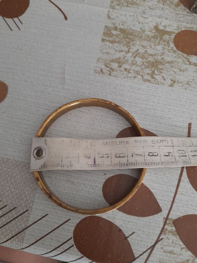 Bracciale madreperla e ottone