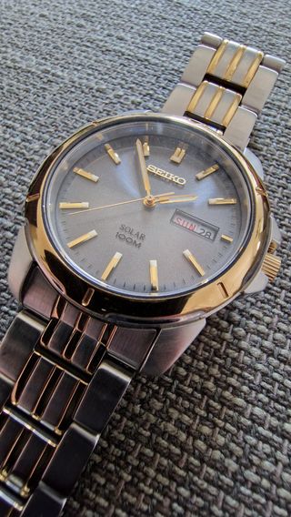 Reloj Seiko V158 0AD0 Solar 100m hombre