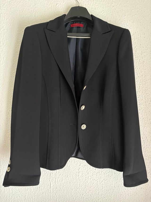 Giacca donna blu scuro