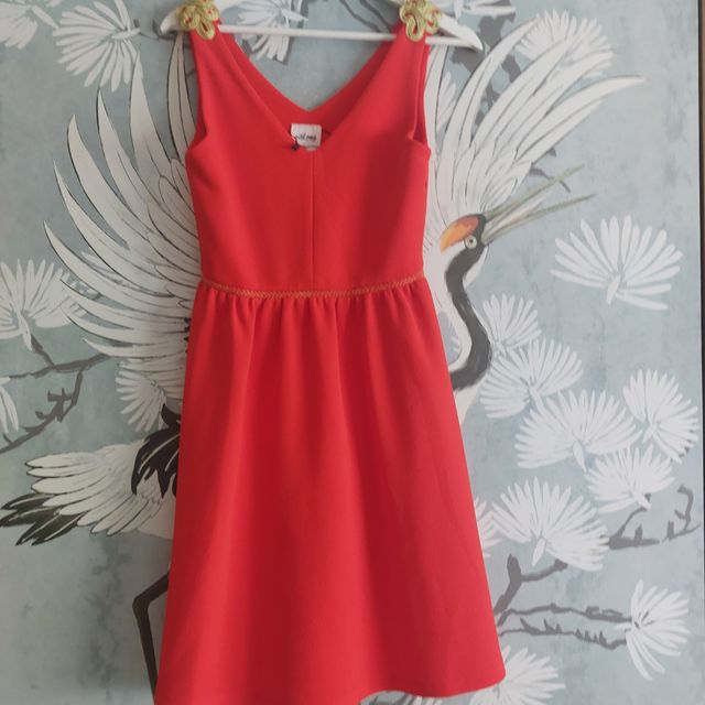 Vestido marca Wild Ponny con pasamanería