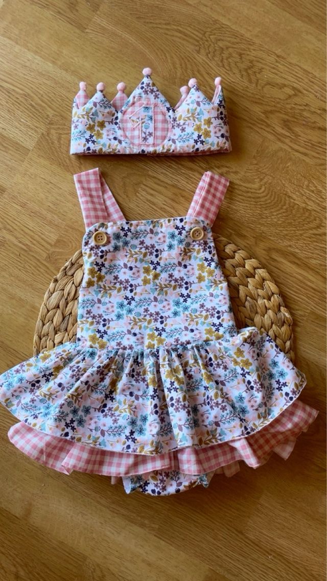 Ranita con volantes cumpleaños