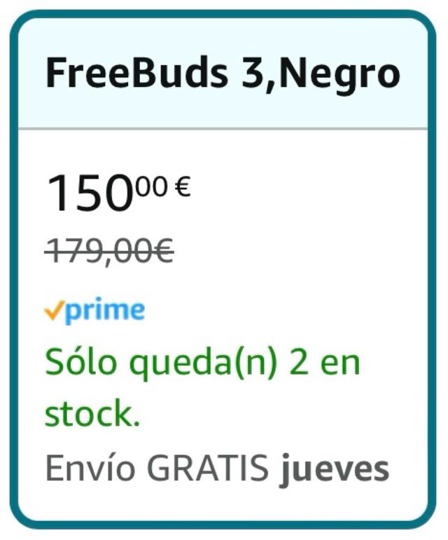 Huawei FreeBuds 3 (Nuevos)
