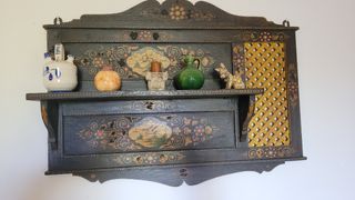 Juego sevillano de madera.Filigranas