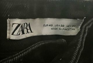 Bermudas vaqueras Zara