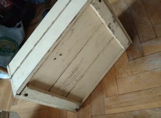 Caja de madera vintage