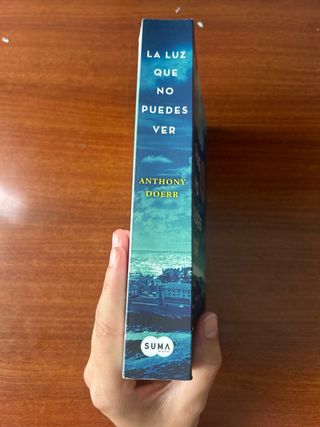 Novela: la luz que no puedes ver, de anthony doerr