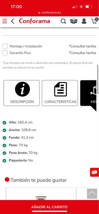 Mueble vitrina salón VERONA