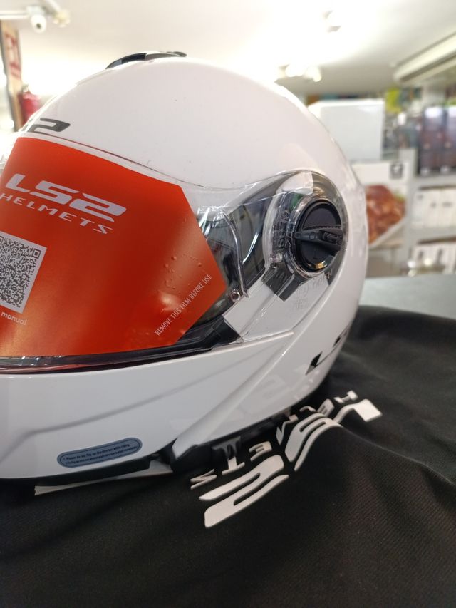 Casco LS2 Storbe Abatible Blanco T. M