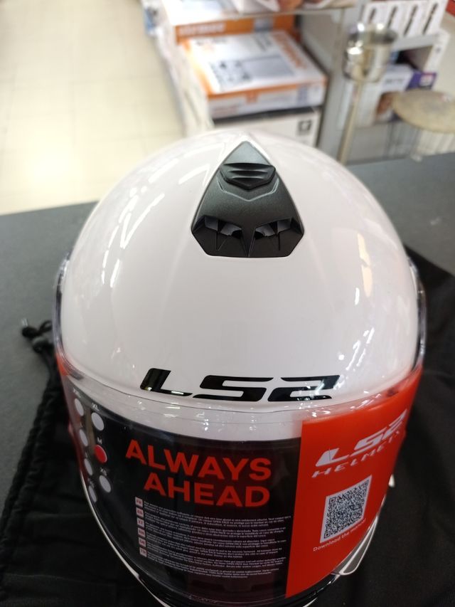 Casco LS2 Storbe Abatible Blanco T. M