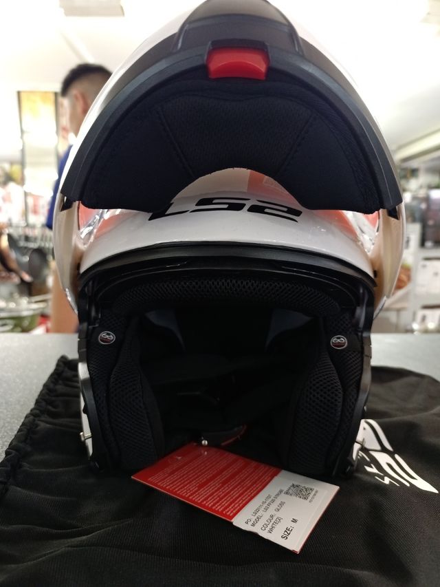 Casco LS2 Storbe Abatible Blanco T. M