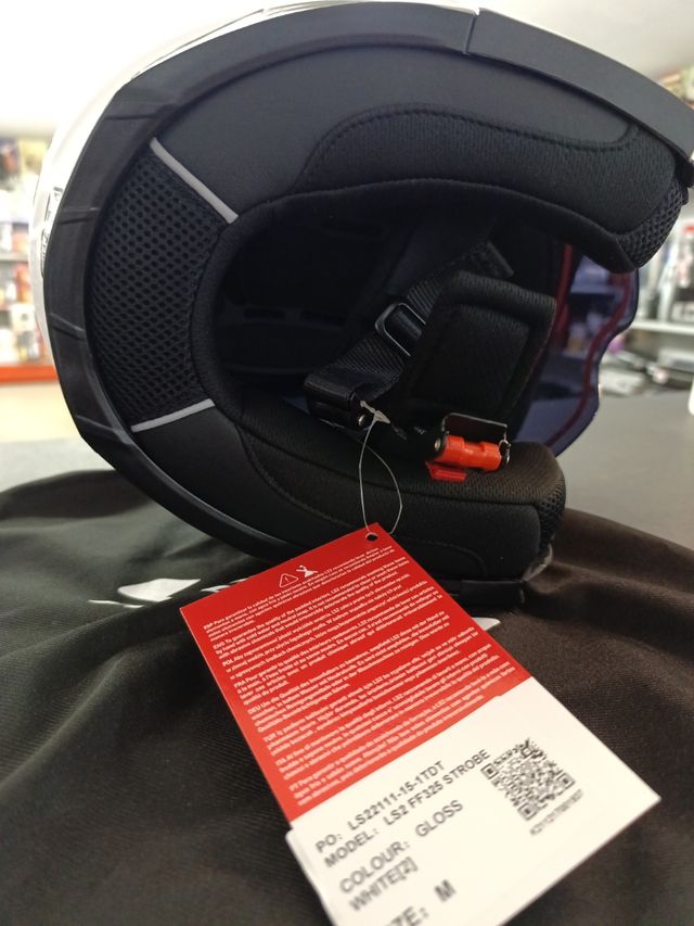 Casco LS2 Storbe Abatible Blanco T. M