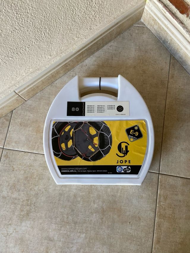 Cadena para nieve coche