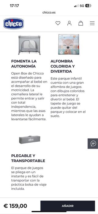 Parque infantil Chicco