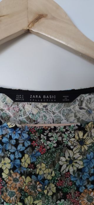 🖤 Vestido estampado ZARA 🖤