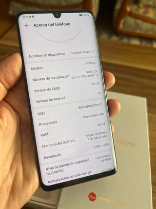Huawei P30 pro 128GB . Nuevo