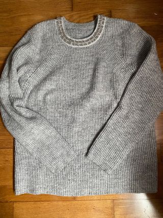 Jersey gris oversize