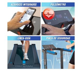 Cinta de andar y correr iWalk Pro