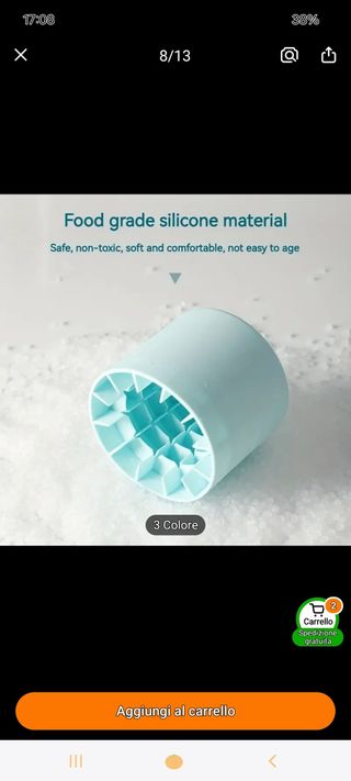 Crea cubetti di ghiaccio fino a 60 cubetti