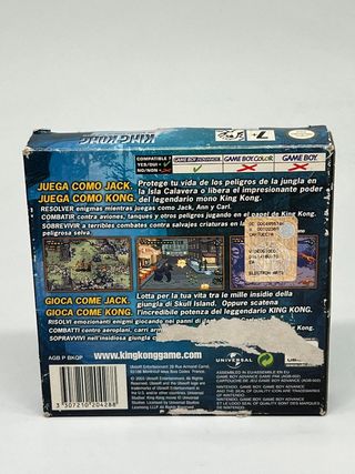 Videogioco King Kong game boy Advance completo