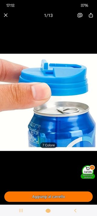 Coperchio riutilizzabili chiudi lattine