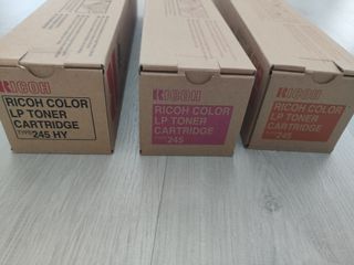 Toner Ricoh Type 245 Yellow,Magenta y Negro 245HY