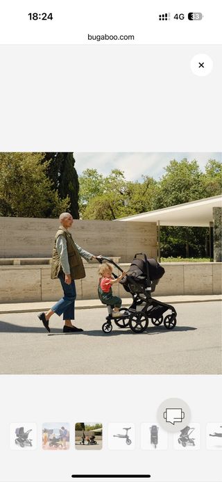 Patinete Bugaboo con asiento