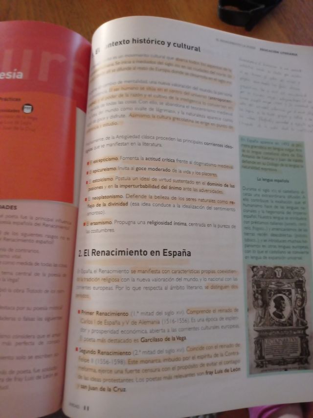 Lengua y literatura 2 bachillerato 
