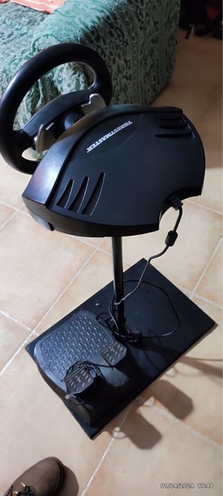 Volante con soporte playstation 3