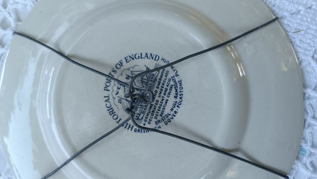 Platos de porcelana, Limoges, Jhonsonsbros
