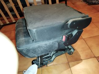 Asientos de piel abatibles