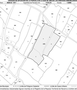 Terreno en venta a navarra corrella