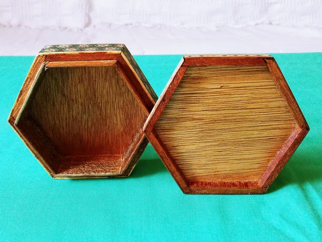 Cofre caja joyero persa khatam Persian casket