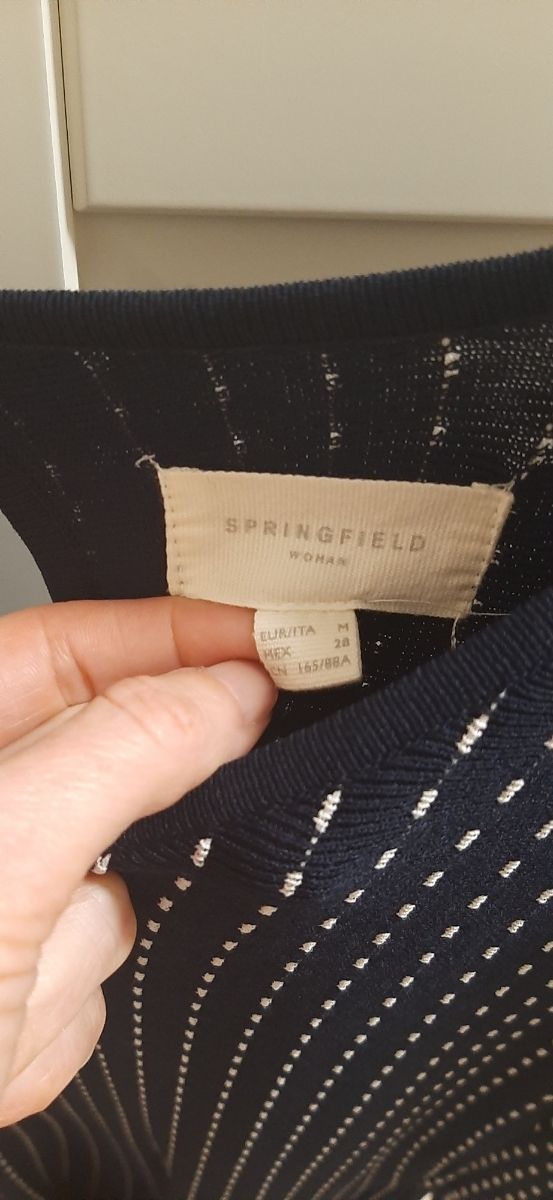 Vestido punto marino Sprinfield