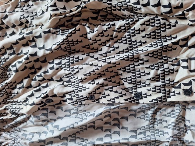 Camisa satinada de Zara