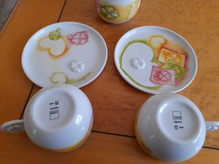 Tazze e zuccheriera 