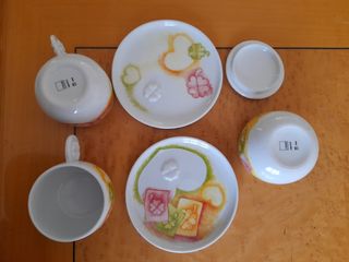 Tazze e zuccheriera 