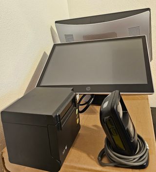 DIEZ TPV HP en Juego completo con impresora, cajon