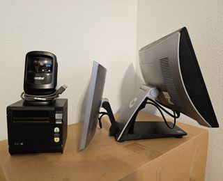 DIEZ TPV HP en Juego completo con impresora, cajon