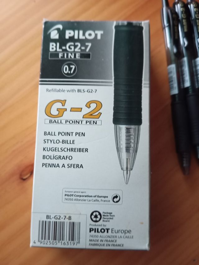 Bolígrafos pilot